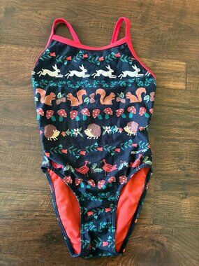 Sporti Granny Sweater Woodland Thin Strap Swimsuit size 26